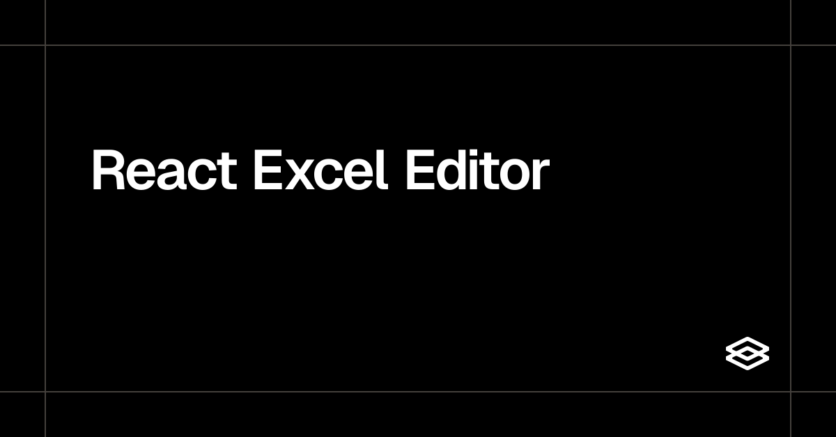 React Excel Editor - Extend UI